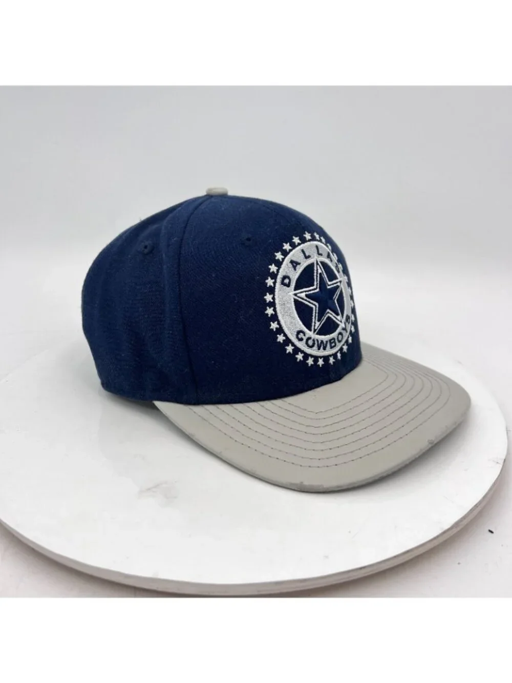 Dallas Cowboys NFL New Era 9fifty Vintage Blue Navy Grey Snapback Hat Cap